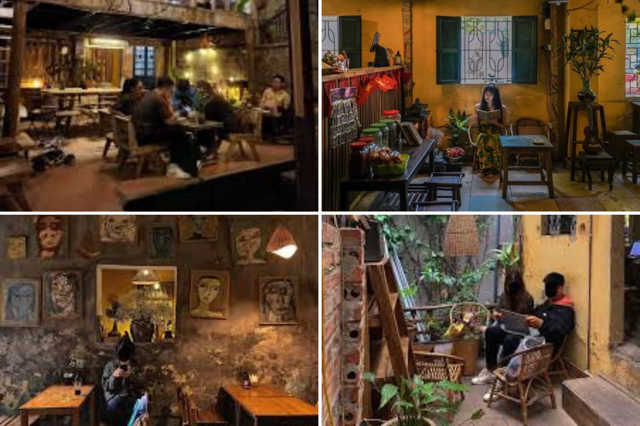 mẫu quán cafe phong cách Rustic